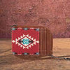 Wrangler Southwestern Art Print Mini Zip Card Case