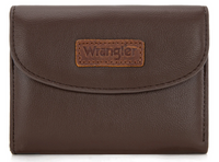 Wrangler Tri-Fold Wallet - Coffee