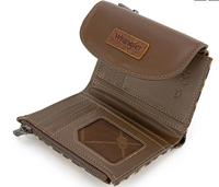 Wrangler Tri-Fold Wallet -Leopard