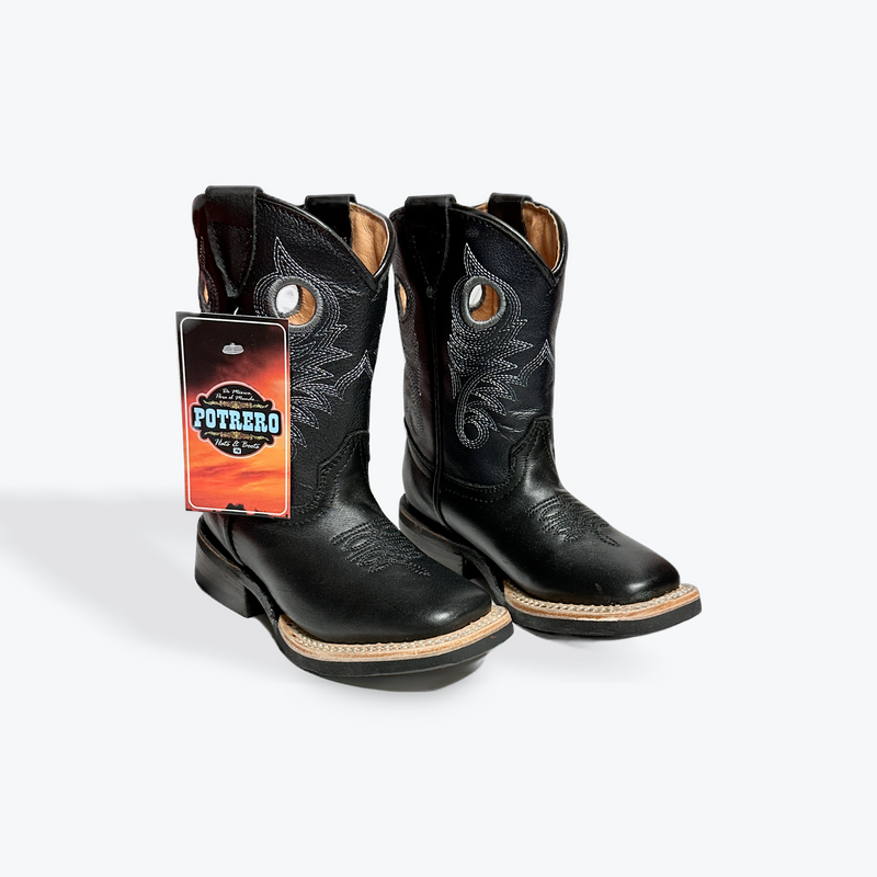 Kids Rodeo Boot - Black