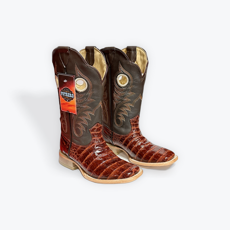 Youth Coco Belly Boot - Cognac