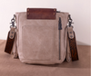 Trinity Ranch Floral Tooled Concealed Carry Crossbody Bag - Tan