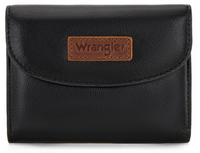Wrangler Tri-Fold Wallet - Black