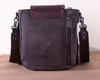 Trinity Ranch Floral Tooled Concealed Carry Crossbody Bag - Coffee