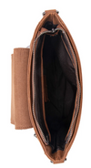 Trinity Ranch Floral Tooled Concealed Carry Crossbody Bag - Brown