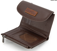 Wrangler Tri-Fold Wallet - Coffee