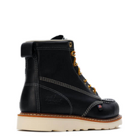 Thorogood - American Heritage – 6″ Black Moc Toe – MAXWear Wedge™